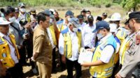 Pj Gubernur Bersama Menteri PUPR Tinjau Lokasi Terdampak Banjir Aceh Utara